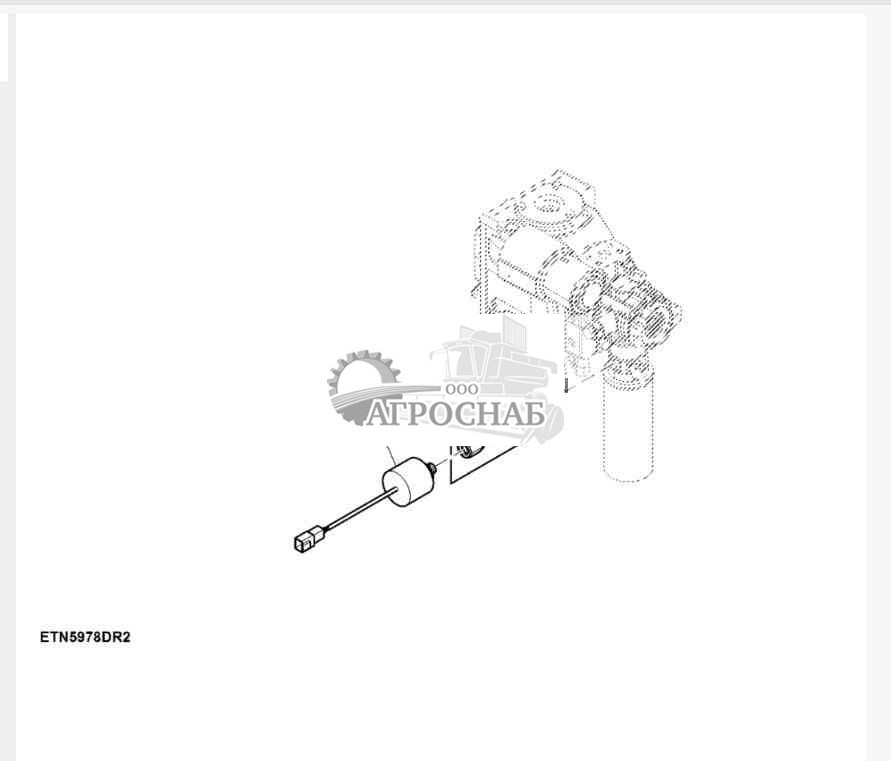 Реле гидростатического давления подпитки, не ProDrive™ 